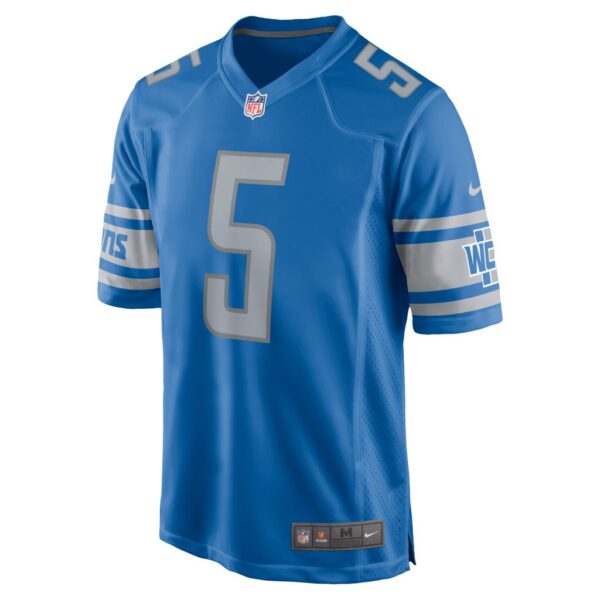 Men's Detroit Lions David Montgomery Nike Blue Game Player Jersey