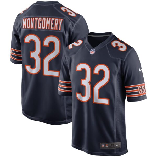 David Montgomery Chicago Bears Nike Game Player Jersey - Navy