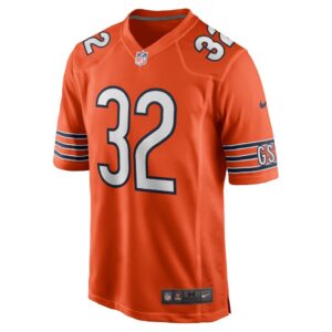 Men's Chicago Bears David Montgomery Nike Orange Alternate Game Player Jersey