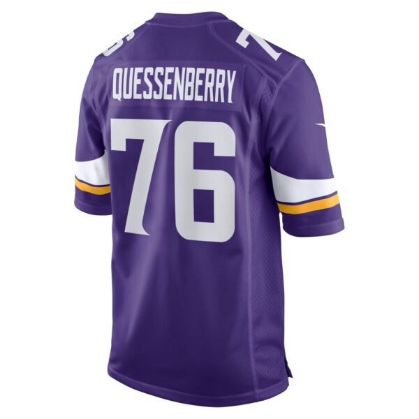 David Quessenberry Minnesota Vikings Nike Team Game Jersey - Purple