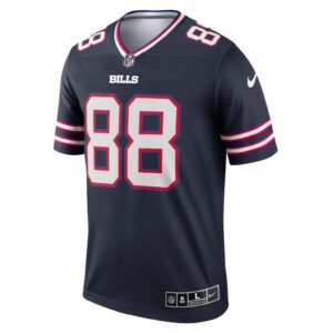 Men's Buffalo Bills Dawson Knox Nike Navy Inverted Legend Jersey