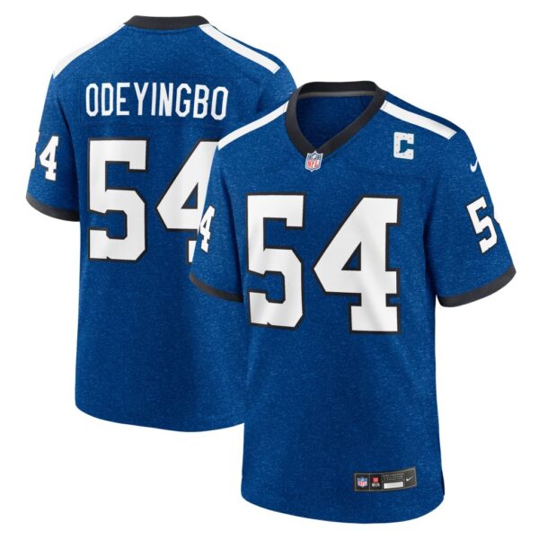 Dayo Odeyingbo Indianapolis Colts Nike Indiana Nights Alternate Game Jersey - Royal