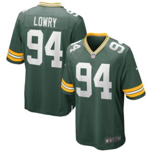 Men's Green Bay Packers Dean Lowry Nike Green Game Jersey