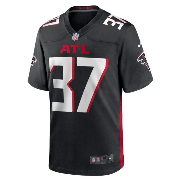 Men's Atlanta Falcons Dee Alford Nike Black Player Game Jersey