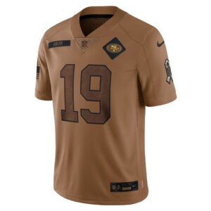 Deebo Samuel San Francisco 49ers Nike 2023 Salute To Service Limited Jersey - Brown