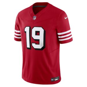 Men's San Francisco 49ers Deebo Samuel Nike Scarlet Vapor F.U.S.E. Limited Jersey