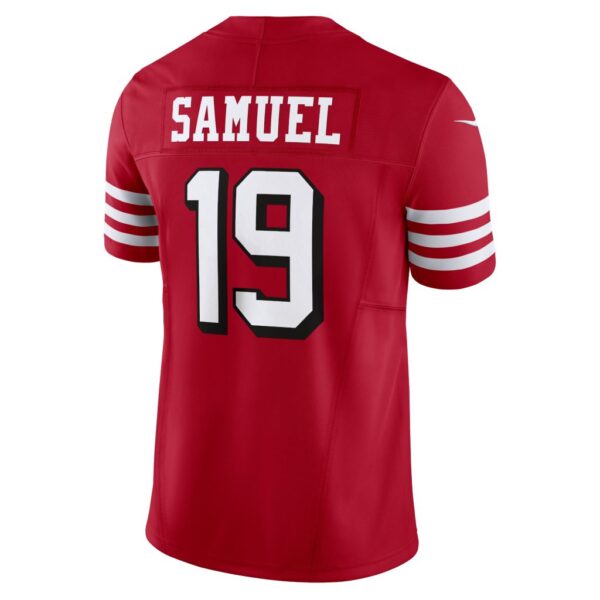 Men's San Francisco 49ers Deebo Samuel Nike Scarlet Vapor F.U.S.E. Limited Jersey