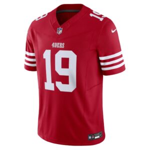 Men's San Francisco 49ers Deebo Samuel Nike Scarlet Vapor F.U.S.E. Limited Jersey