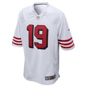 Men's San Francisco 49ers Deebo Samuel Nike White Alternate Game Jersey