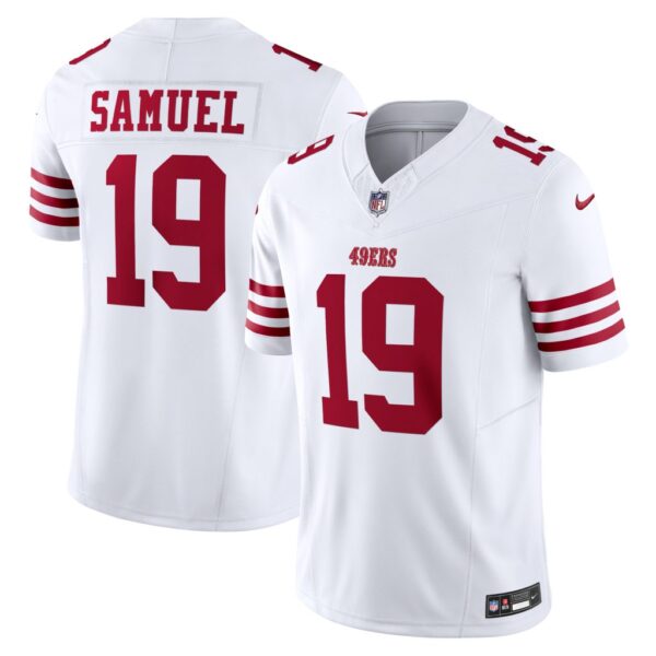 Men's San Francisco 49ers Deebo Samuel Nike White Vapor F.U.S.E. Limited Jersey