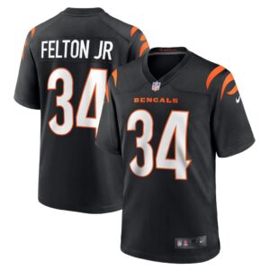 Demetric Felton Jr. Cincinnati Bengals Nike Team Game Jersey - Black