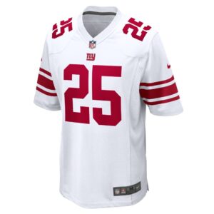 Deonte Banks New York Giants Nike Game Jersey - White