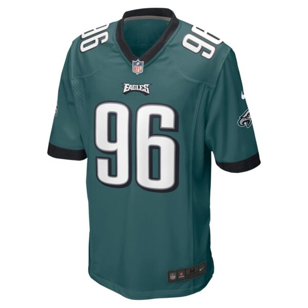 Men's Philadelphia Eagles Derek Barnett Nike Midnight Green Game Jersey