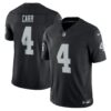 Men's Las Vegas Raiders Derek Carr Nike Black Vapor F.U.S.E. Limited Jersey