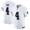 Men's Las Vegas Raiders Derek Carr Nike White Vapor F.U.S.E. Limited Jersey