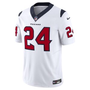 Men's Houston Texans Derek Stingley Jr. Nike White Vapor F.U.S.E. Limited Jersey