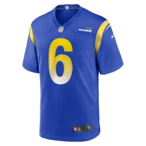 Men's Los Angeles Rams Derion Kendrick Nike Royal Game Player Jersey