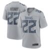 Men's Tennessee Titans Derrick Henry Nike Gray Atmosphere Fashion Game Jersey