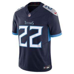 Men's Tennessee Titans Derrick Henry Nike Navy Vapor F.U.S.E. Limited Jersey