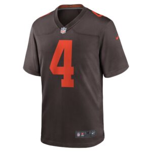 Deshaun Watson Cleveland Browns Nike Alternate Game Jersey - Brown