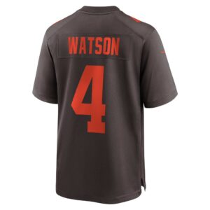 Deshaun Watson Cleveland Browns Nike Alternate Game Jersey - Brown