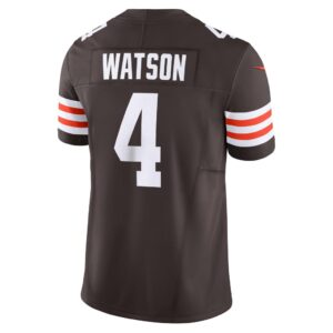 Men's Cleveland Browns Deshaun Watson Nike Brown Vapor F.U.S.E. Limited Jersey