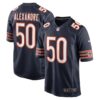 Deslin Alexandre Chicago Bears Nike Team Game Jersey - Navy