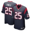 Men's Houston Texans Desmond King II Nike Navy Game Jersey