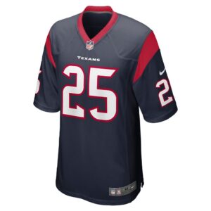 Men's Houston Texans Desmond King II Nike Navy Game Jersey