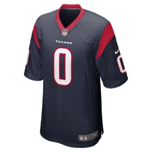 Men's Houston Texans Desmond King II Nike Navy Game Player Jersey