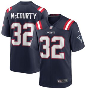 Men's New England Patriots Devin McCourty Nike Navy Game Jersey