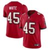 Men's Tampa Bay Buccaneers Devin White Nike Red Vapor Untouchable Limited Jersey