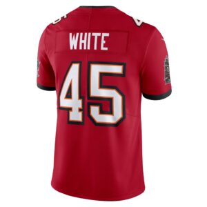 Men's Tampa Bay Buccaneers Devin White Nike Red Vapor Untouchable Limited Jersey