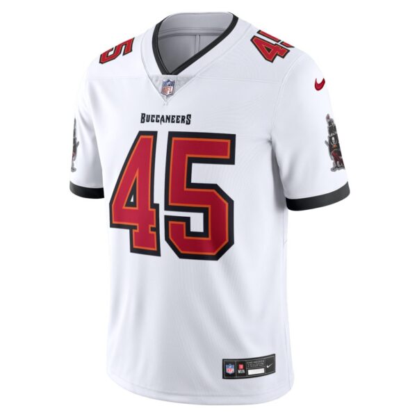 Men's Tampa Bay Buccaneers Devin White Nike White Vapor Untouchable Limited Jersey