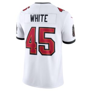 Men's Tampa Bay Buccaneers Devin White Nike White Vapor Untouchable Limited Jersey