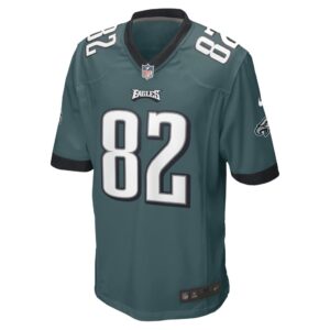 Men's Philadelphia Eagles Devon Allen Nike Midnight Green Game Player Jersey