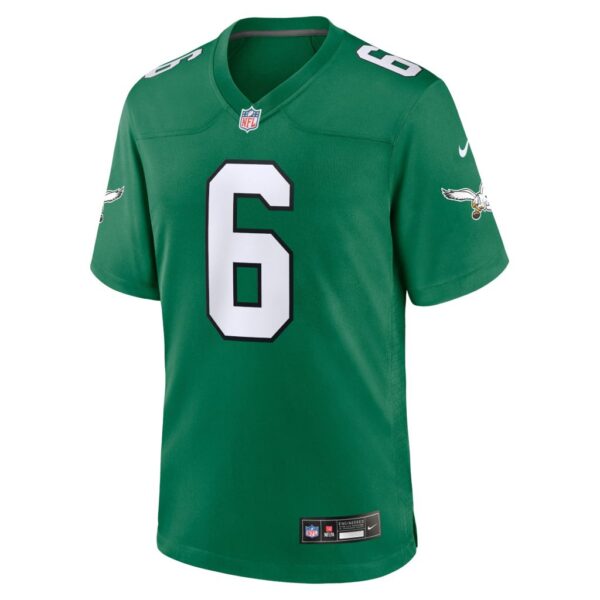 DeVonta Smith Philadelphia Eagles Nike Alternate Game Player Jersey - Kelly Green