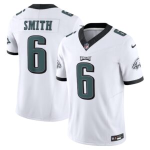 Men's Philadelphia Eagles DeVonta Smith Nike White Vapor F.U.S.E. Limited Jersey