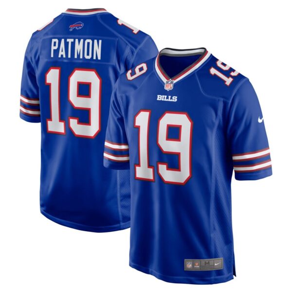 Men's Buffalo Bills Dezmon Patmon Nike Royal Game Player Jersey