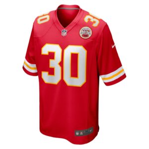 Men's Kansas City Chiefs Dicaprio Bootle Nike Red Home Game Player Jersey