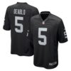 Men's Las Vegas Raiders Divine Deablo Nike Black Player Game Jersey