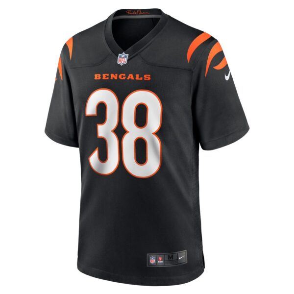 DJ Ivey Cincinnati Bengals Nike Team Game Jersey - Black