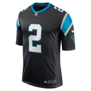 Men's Carolina Panthers D.J. Moore Nike Black Vapor Limited Jersey