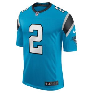 Men's Carolina Panthers D.J. Moore Nike Blue Vapor Limited Jersey