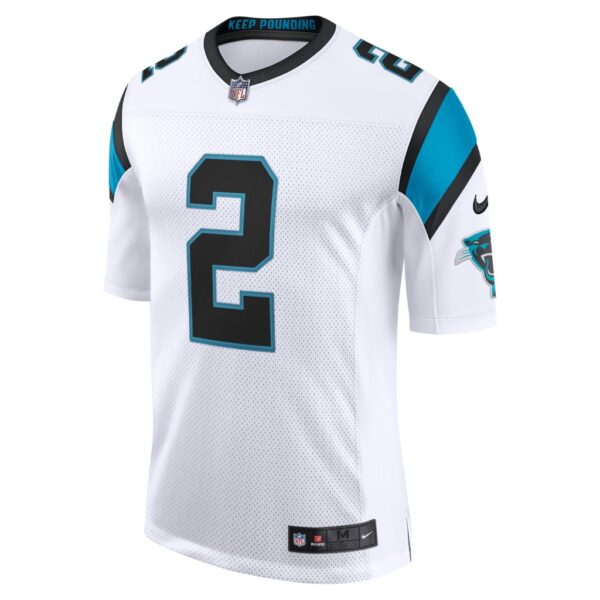 Men's Carolina Panthers D.J. Moore Nike White Vapor Limited Jersey