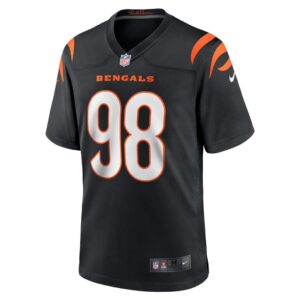 Men's Cincinnati Bengals D.J. Reader Nike Black Game Jersey