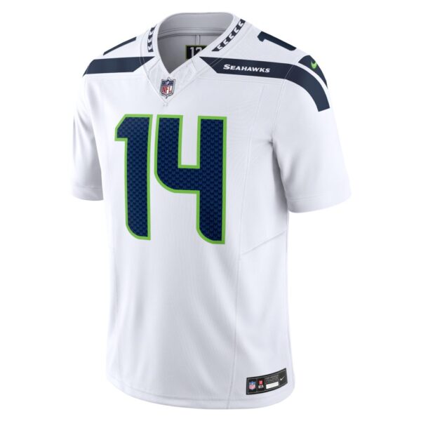 Men's Seattle Seahawks DK Metcalf Nike White Vapor F.U.S.E. Limited Jersey