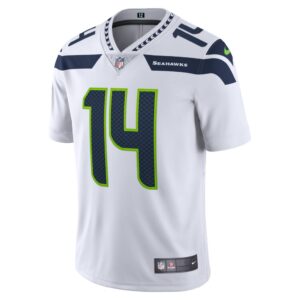 Men's Seattle Seahawks DK Metcalf Nike White Vapor Limited Jersey