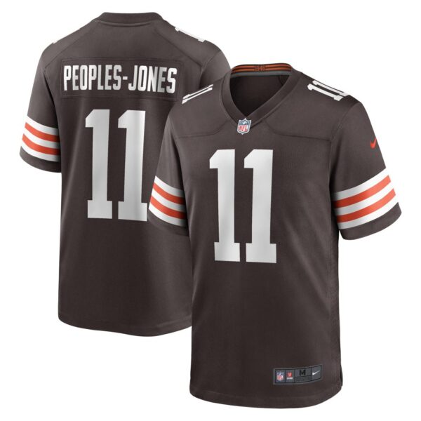 Men's Cleveland Browns Donovan Peoples-Jones Nike Brown Game Jersey