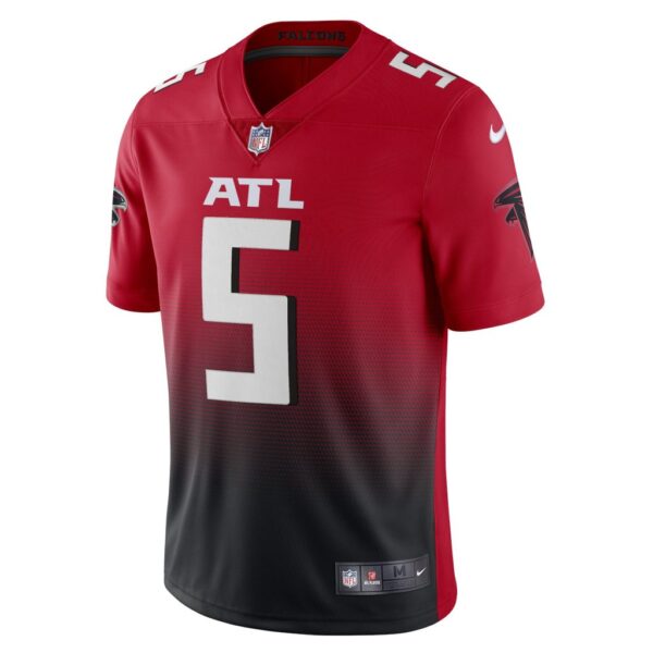 Men's Atlanta Falcons Drake London Nike Red Vapor Limited Jersey